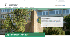 Desktop Screenshot of chem.unifr.ch