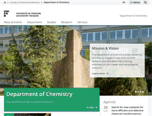 Tablet Screenshot of chem.unifr.ch