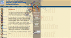 Desktop Screenshot of mediaevum.unifr.ch