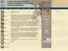 Tablet Screenshot of mediaevum.unifr.ch